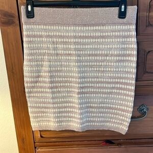 Lush Women’s Dusty Mauve Sparkly Skirt Size Large NWOT